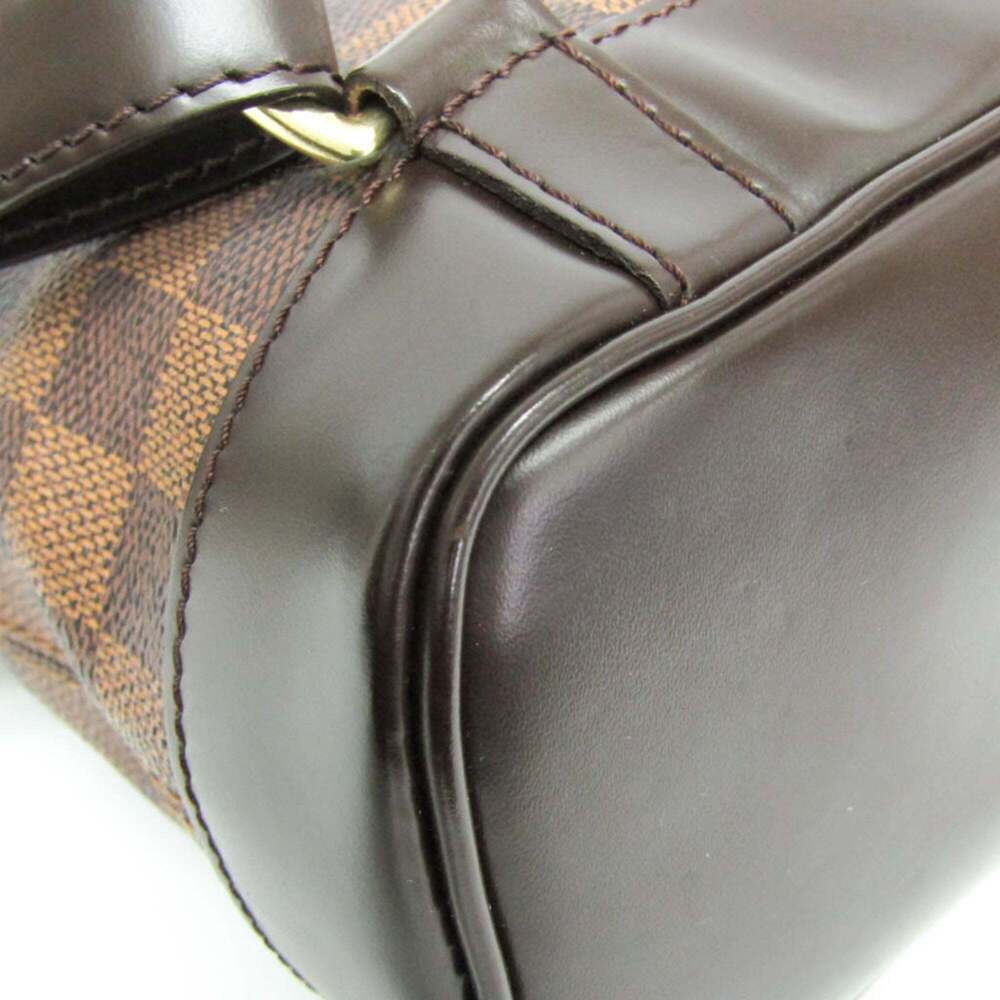 LOUIS VUITTON Brown Damier Backpack - Picture 4 of 14